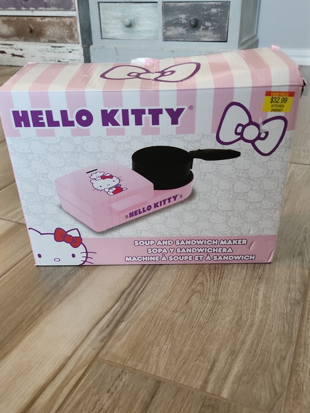 NWT Hello Kitty Soup & Sandwich Maker